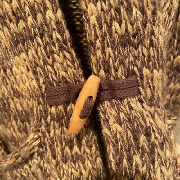 Moda International brown cardigan sweater - Picture 3 of 3